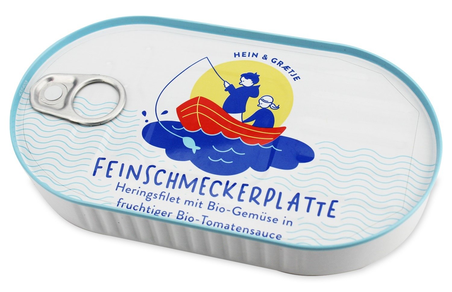 Śledź msc filety w BIO SOSIE POMIDOROWYM Z WARZYWAMI 200 g - HEIN i GRAETJE