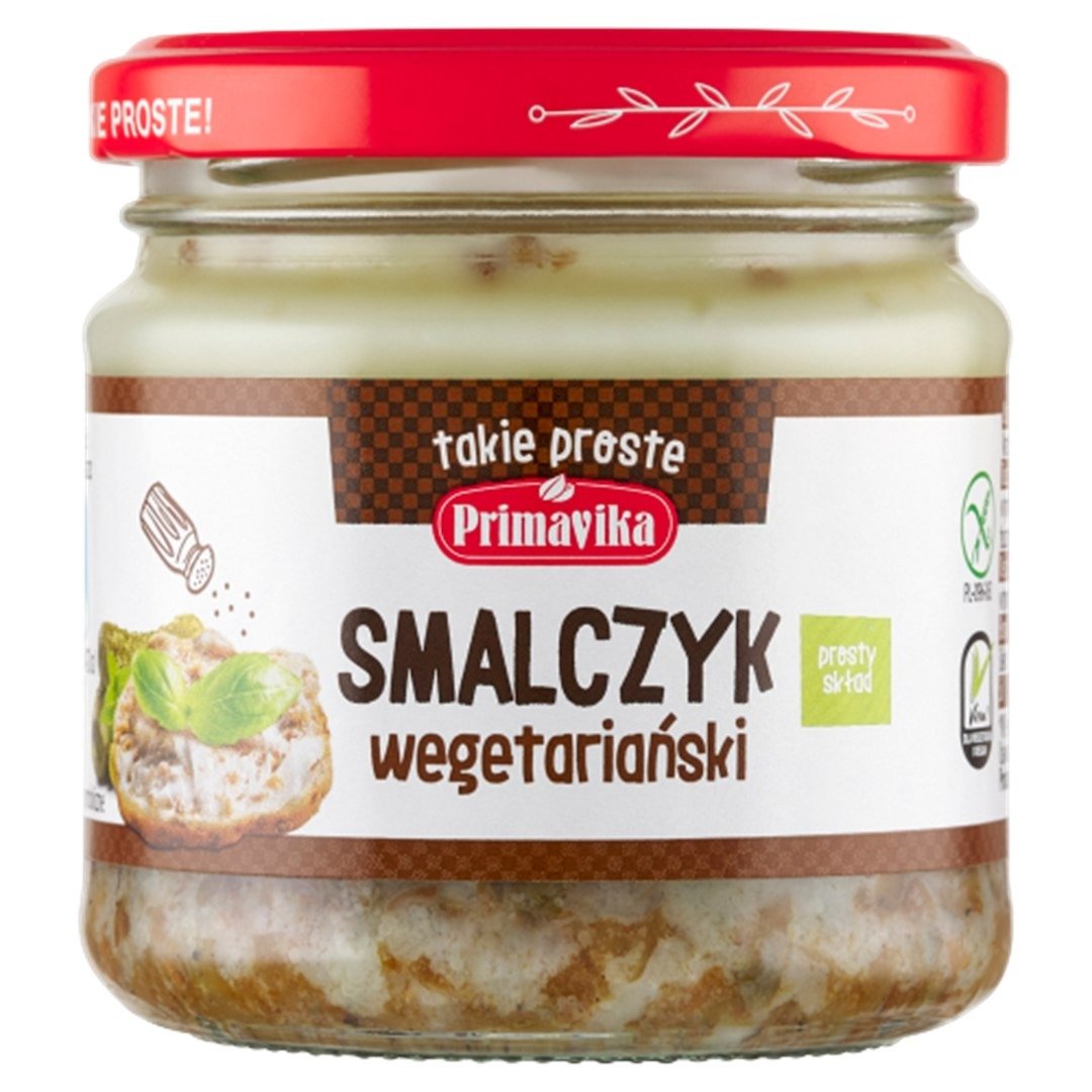 Smalczyk wegański bezglutenowy 160 g - PRIMAVIKA