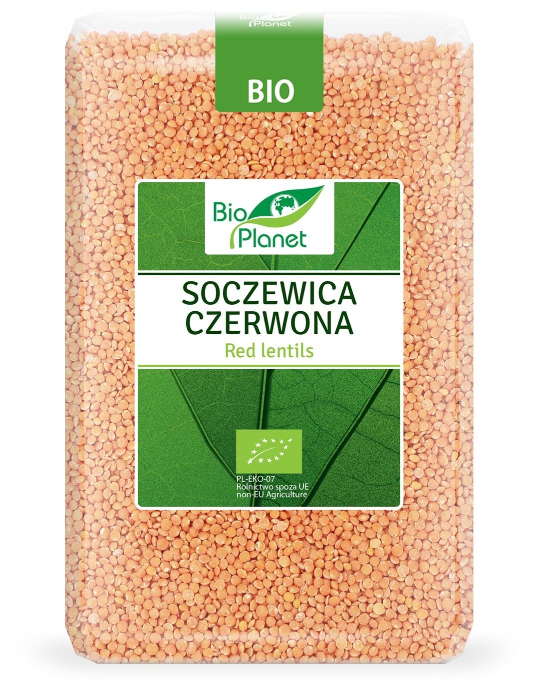Soczewica czerwona BIO 2 kg - BIO PLANET