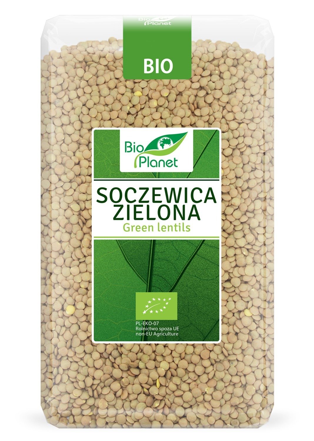 Soczewica zielona BIO 1 kg - BIO PLANET