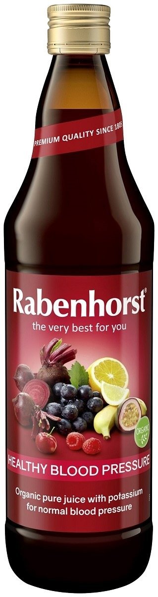Sok buraczano - owocowy nfc na ciśnienie krwi BIO 750 ml - RABENHORST