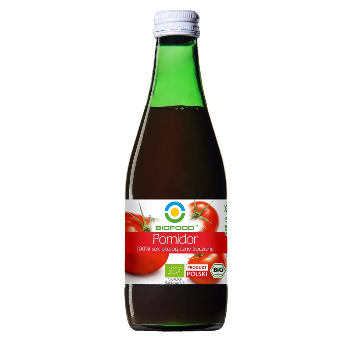 Sok pomidorowy nfc bezglutenowy BIO 300 ml - BIOFOOD