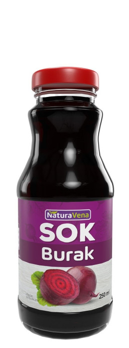 Sok z buraka 250 ml - NATURAVENA