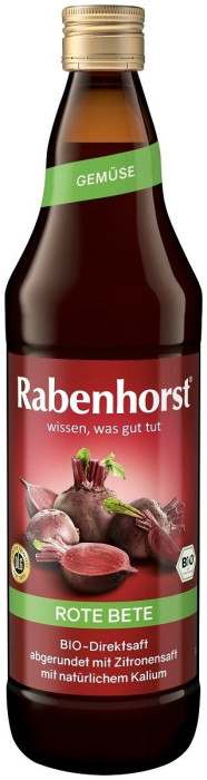 Sok z buraków czerwonych nfc BIO 750 ml - RABENHORST