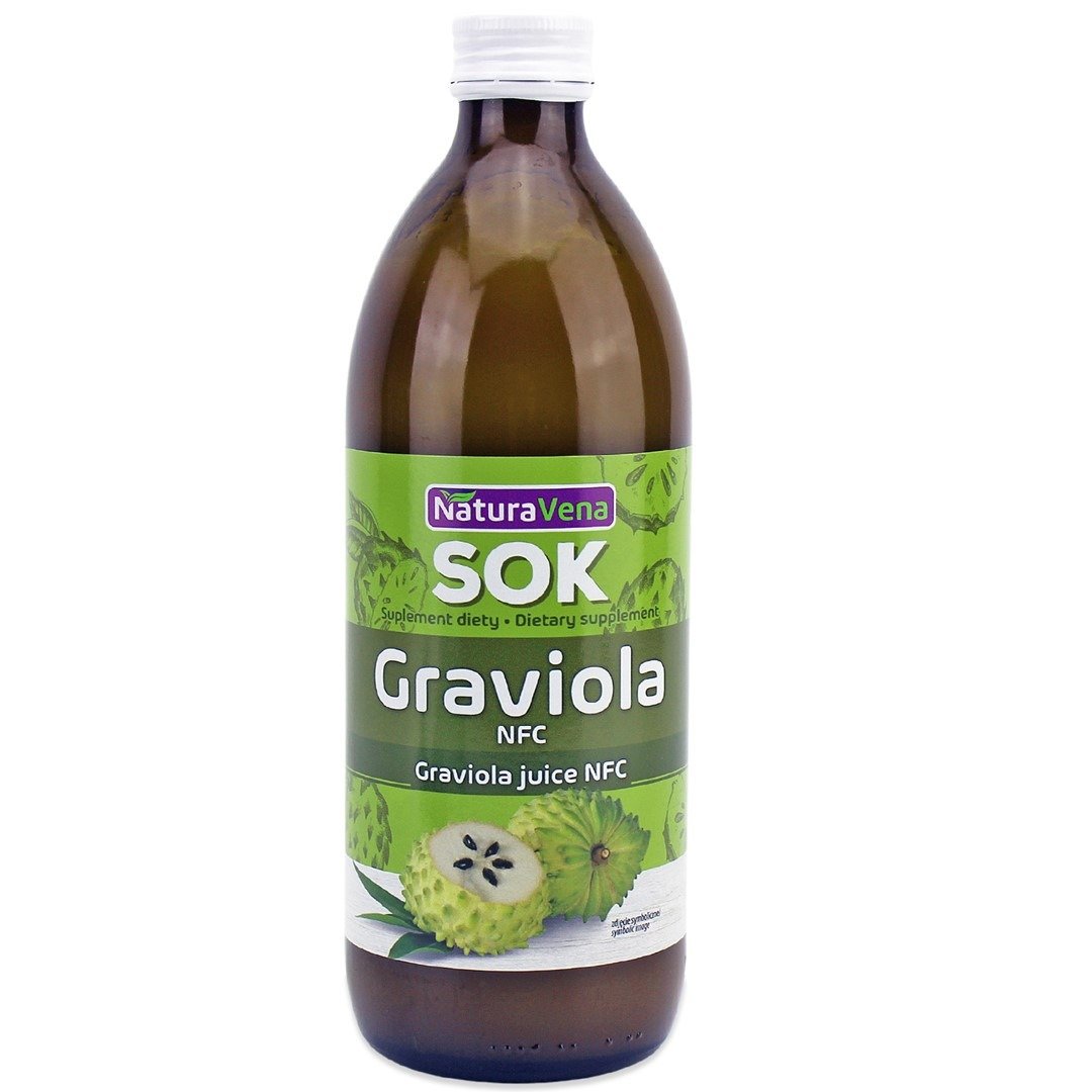 Sok z gravioli nfc 500 ml - NATURAVENA