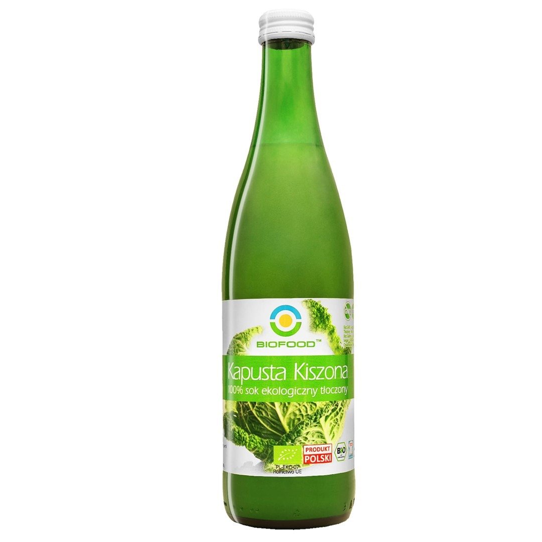 Sok z kapusty kiszonej nfc bezglutenowy BIO 500 ml - BIOFOOD