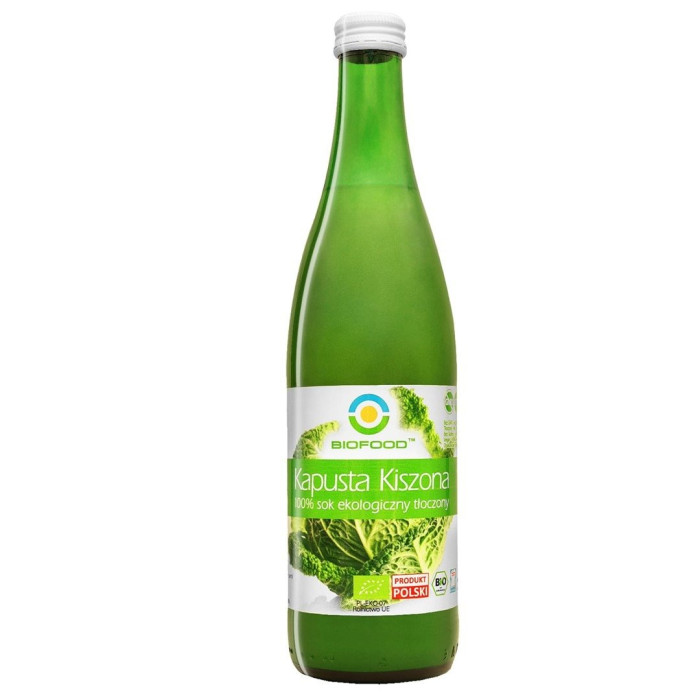 Sok z kapusty kiszonej nfc bezglutenowy BIO 500 ml - BIOFOOD