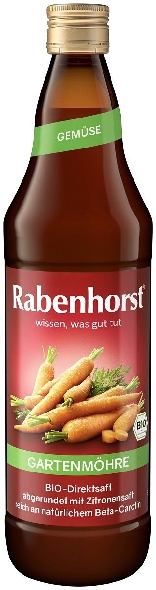 Sok z marchwi nfc BIO 750 ml - RABENHORST