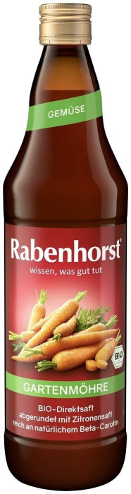 Sok z marchwi nfc BIO 750 ml - RABENHORST