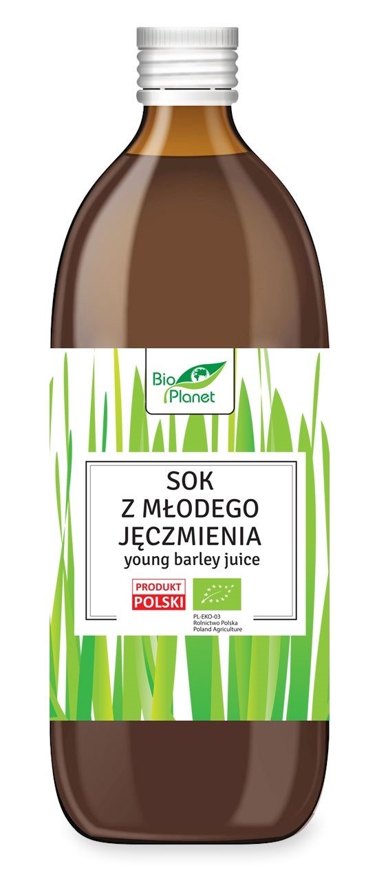Sok z młodego jęczmienia BIO 500 ml - BIO PLANET