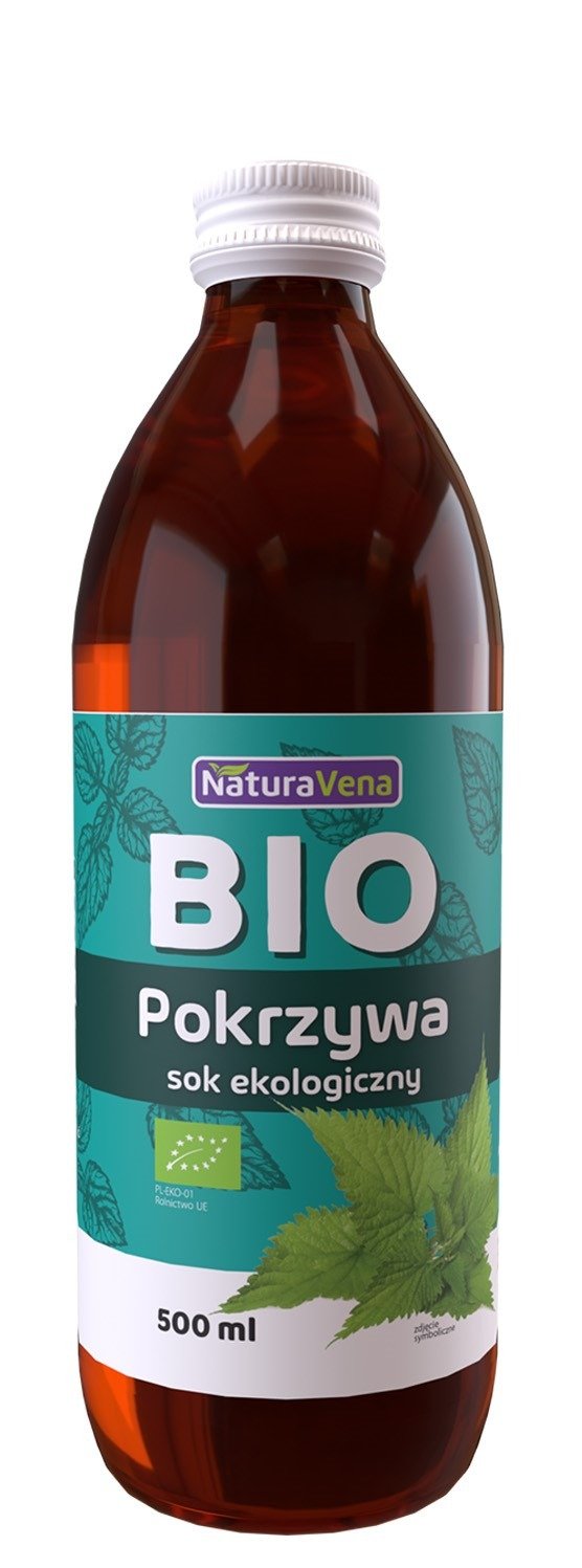 Sok z pokrzywy BIO 500 ml - NATURAVENA