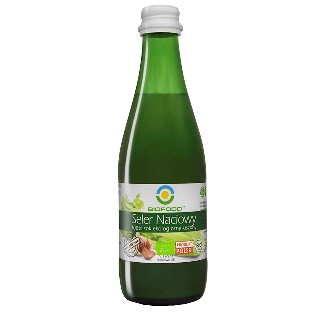 Sok z selera naciowego kiszonego nfc bezglutenowy BIO 300 ml - BIOFOOD