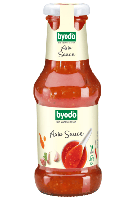 Sos azjatycki słodko - ostry wegański bezglutenowy BIO 250 ml - BYODO