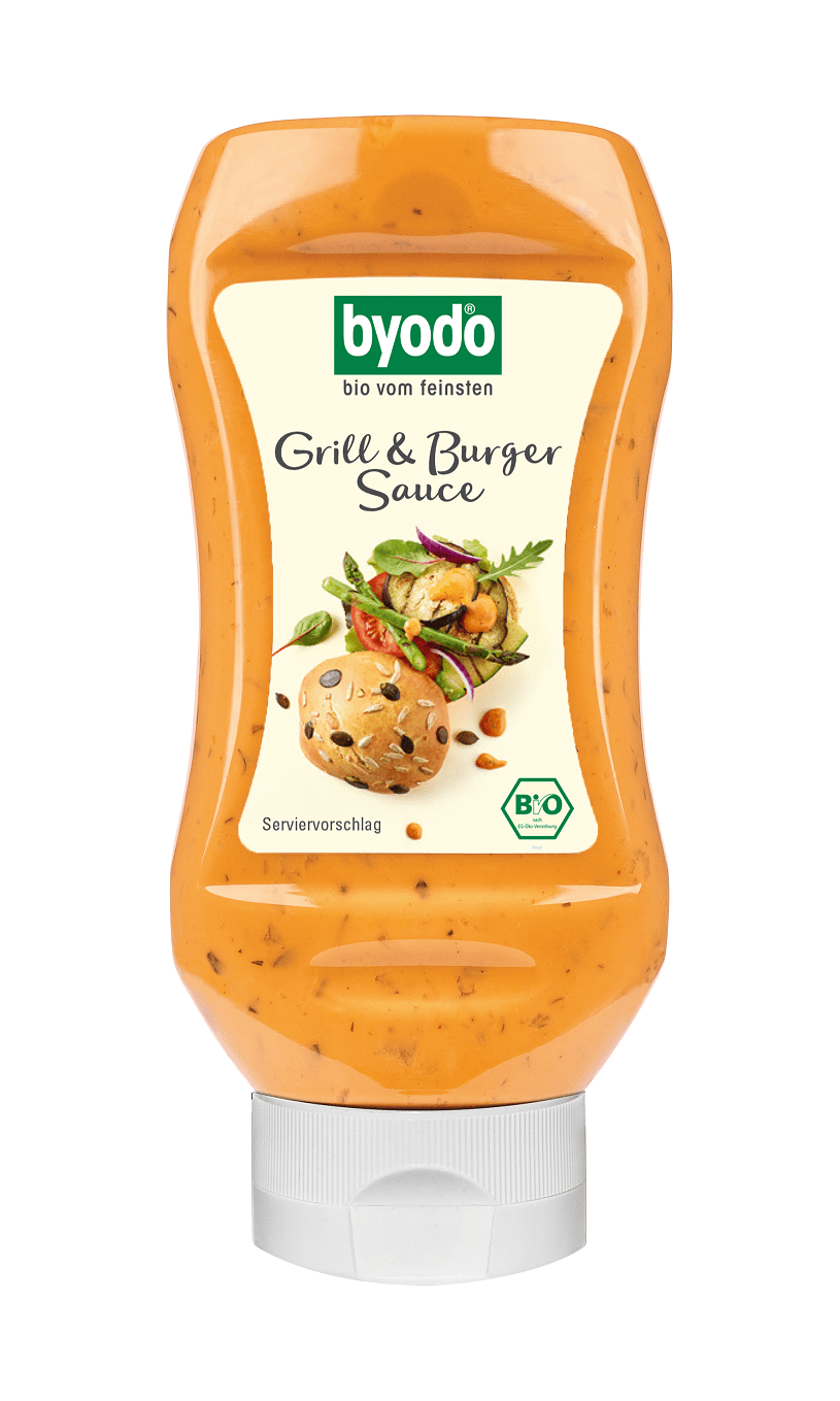 Sos grill & burger bezglutenowy BIO 300 ml - BYODO