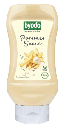 Sos kremowy do frytek bezglutenowy BIO 300 ml - BYODO