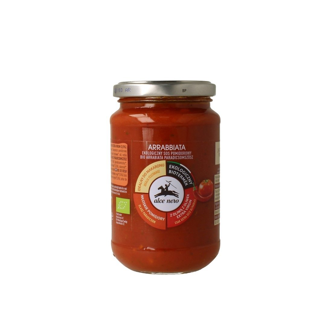 Sos pomidorowy z chili arrabbiata BIO 350 g - ALCE NERO