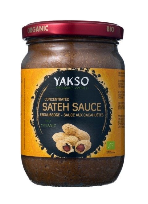 Sos satay orzechowy BIO 275 g - YAKSO