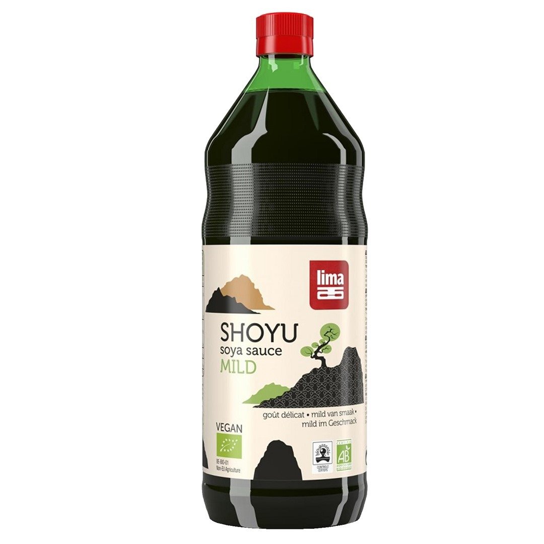 Sos sojowy shoyu łagodny BIO 500 ml - LIMA