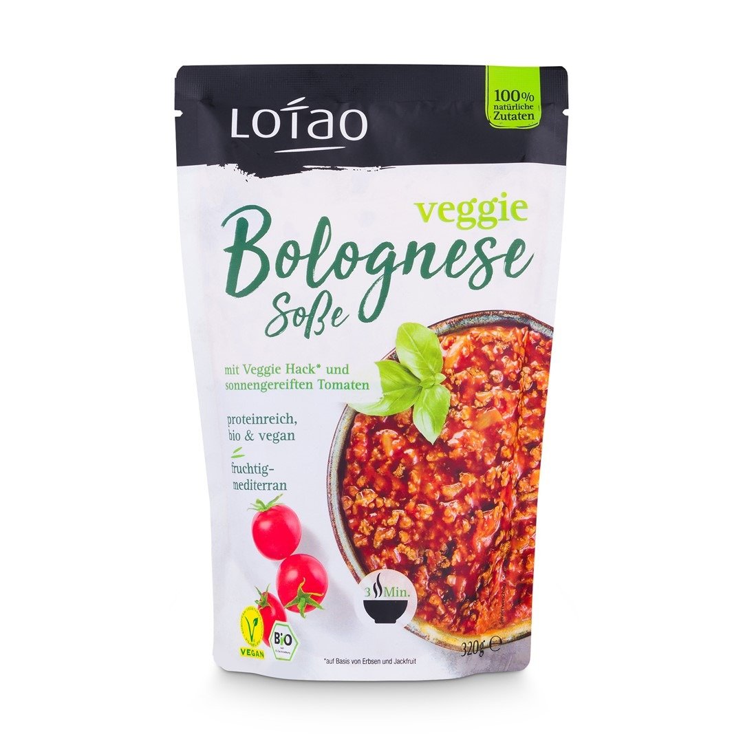Sos wegański bolognese BIO 320 g -  LOTAO
