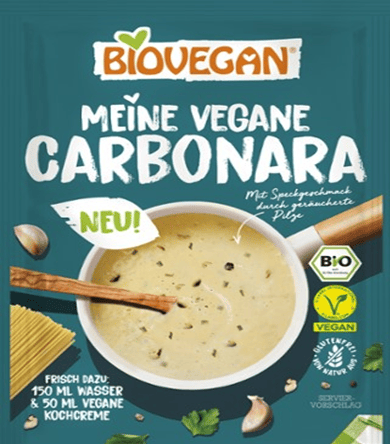 Sos wegański carbonara bezglutenowy BIO 27 g - BIOVEGAN