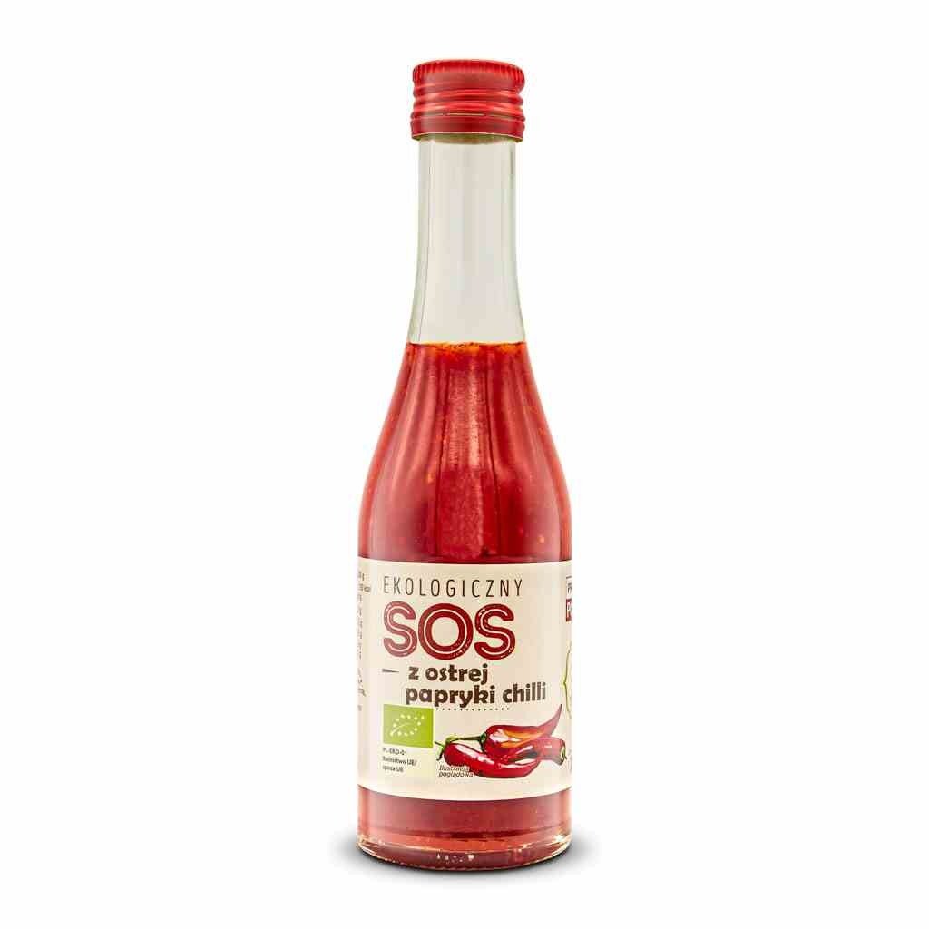 Sos z ostrej papryki chili BIO 220 g - DARY NATURY