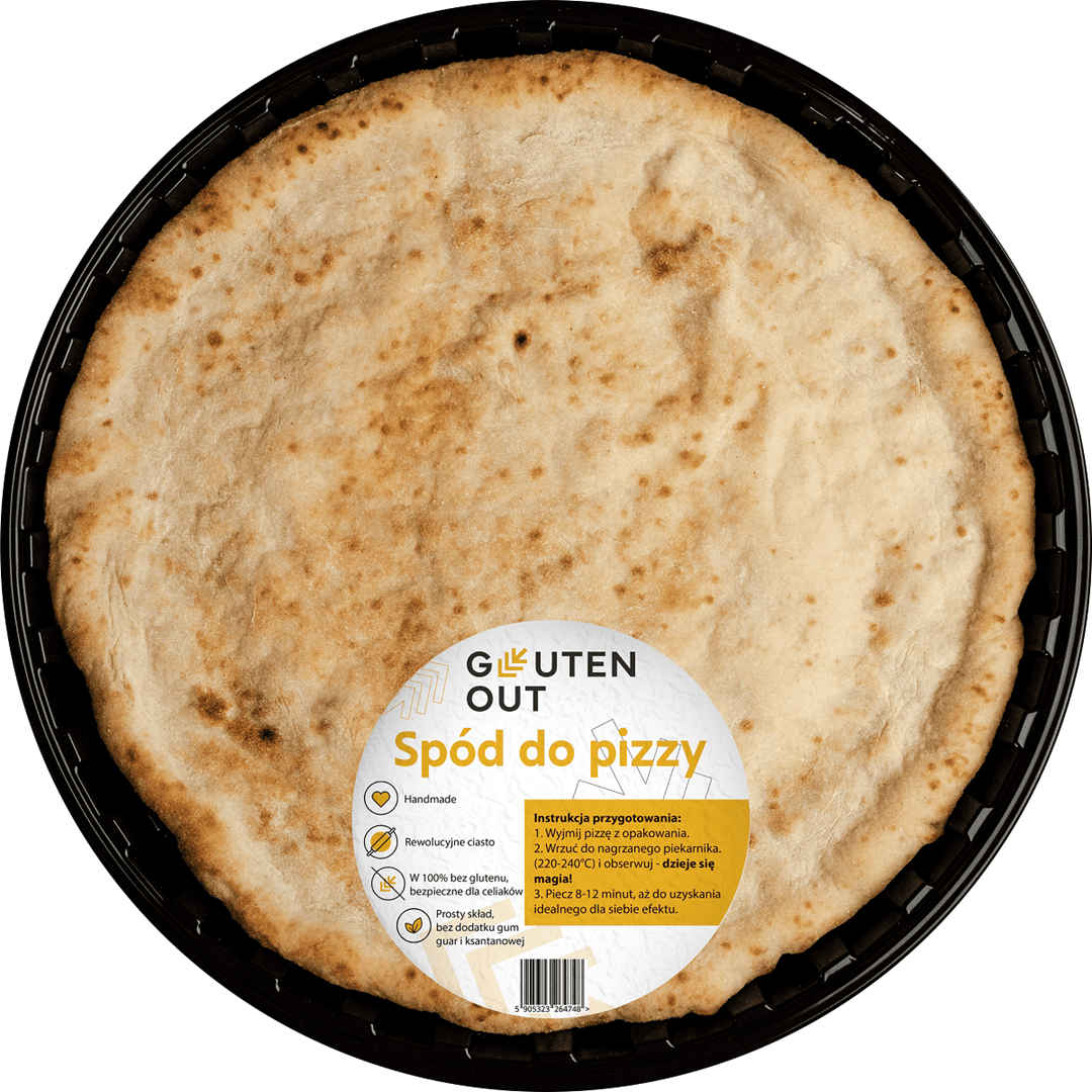 Spód do pizzy bezglutenowy 230 g - GLUTEN OUT