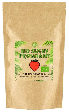 Suchy prowiant (liofilizowane truskawki) BIO 20 g - HELPA