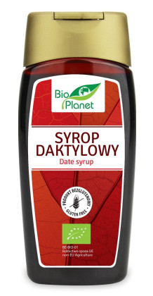 Syrop daktylowy bezglutenowy BIO 340 g - BIO PLANET
