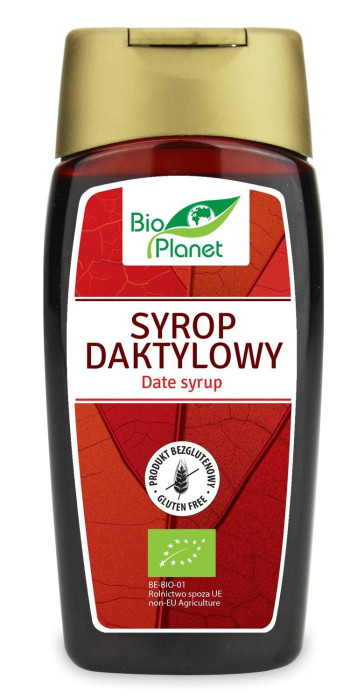 Syrop daktylowy bezglutenowy BIO 340 g - BIO PLANET