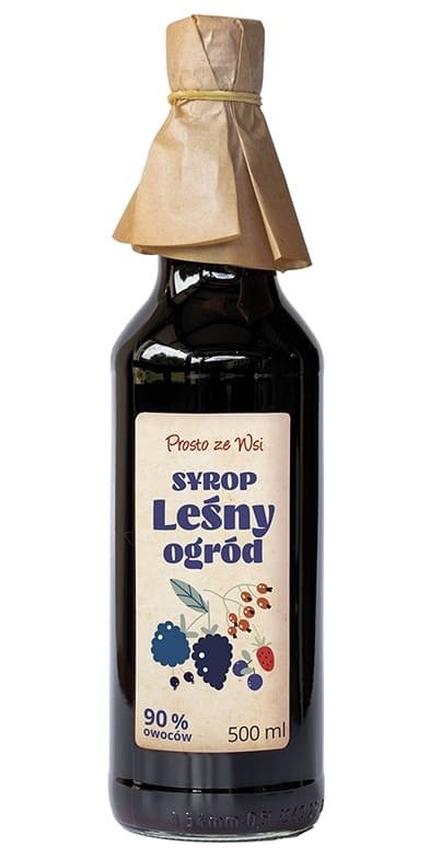 Syrop leśny ogród 500 ml - PROSTO ZE WSI