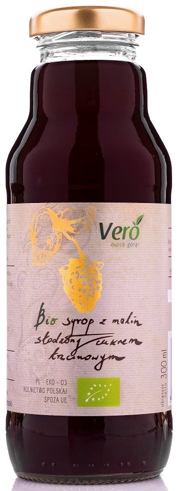 Syrop malinowy BIO 300 ml - VERO