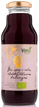 Syrop malinowy BIO 300 ml - VERO