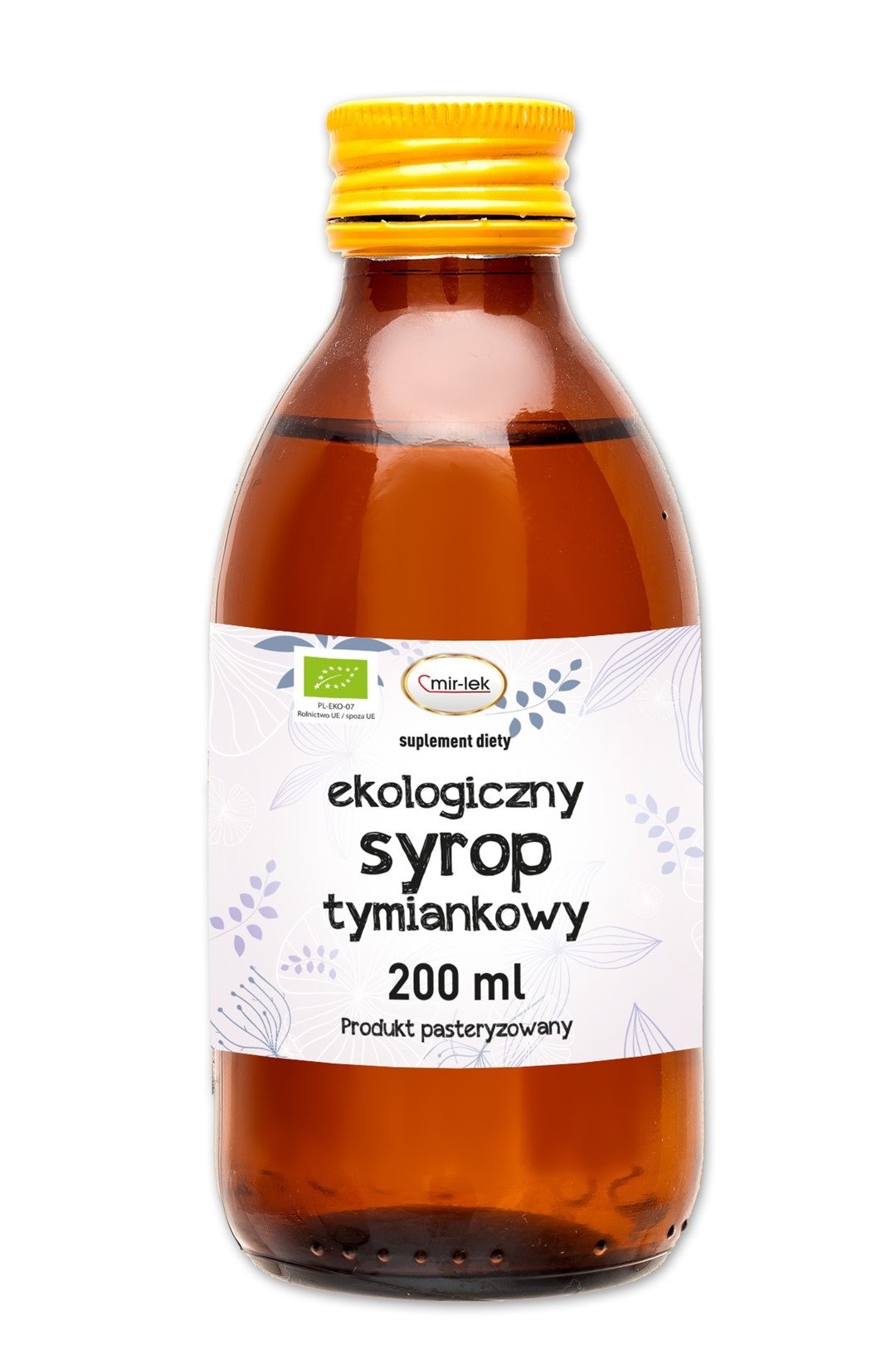 Syrop tymiankowy BIO 200 ml - MIR-LEK