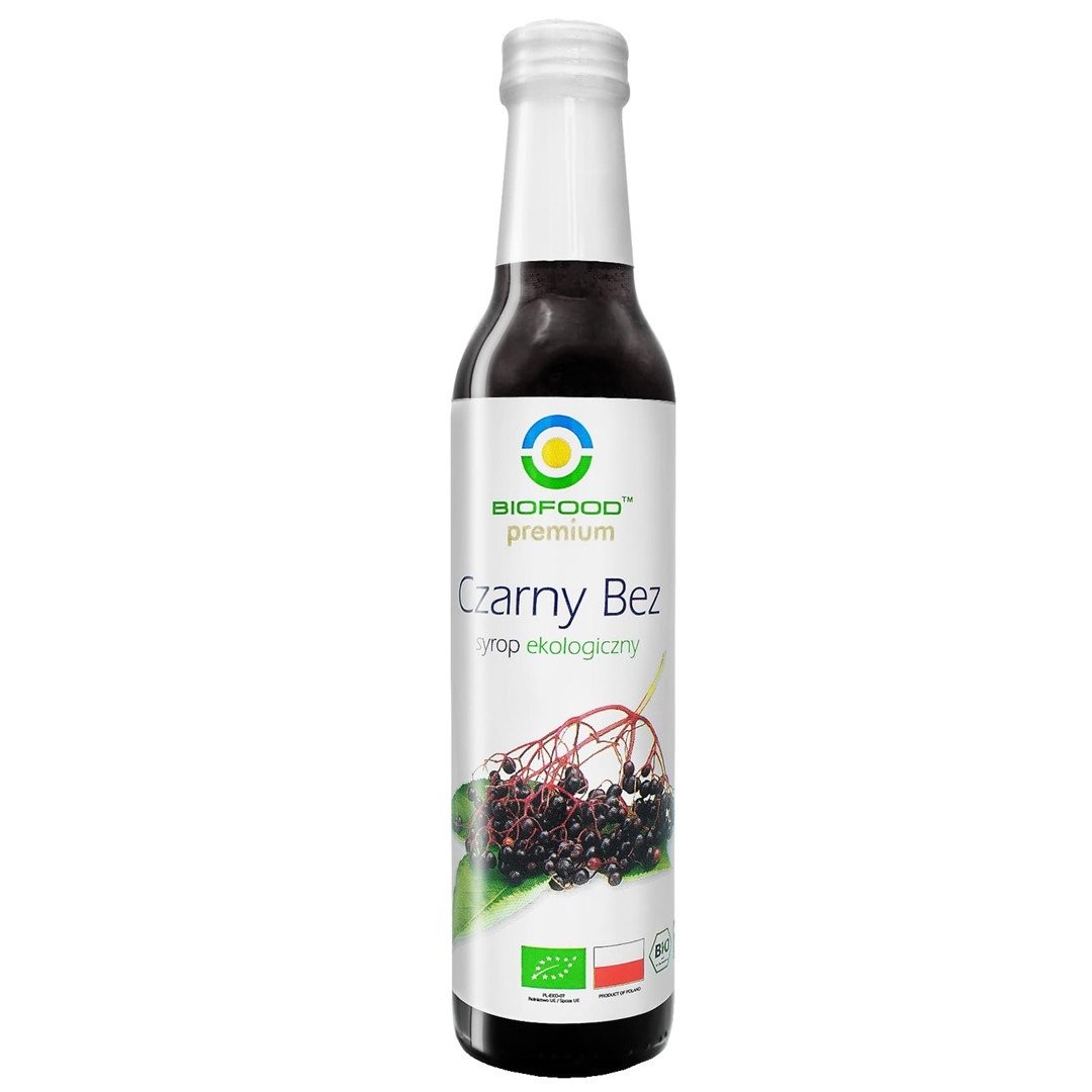 Syrop z czarnego bzu BIO 250 ml - BIOFOOD