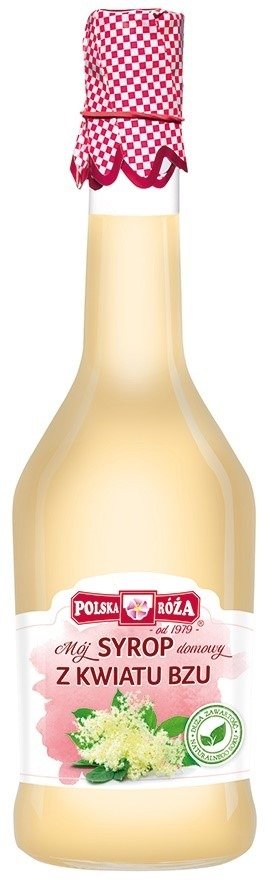 Syrop z kwiatów czarnego bzu 500 ml - POLSKA RÓŻA