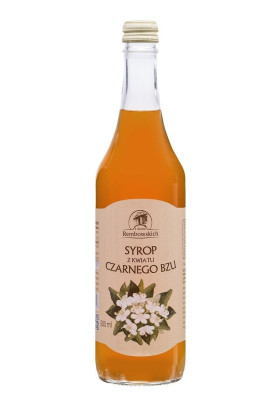 Syrop z kwiatów czarnego bzu 500 ml - REMBOWSCY