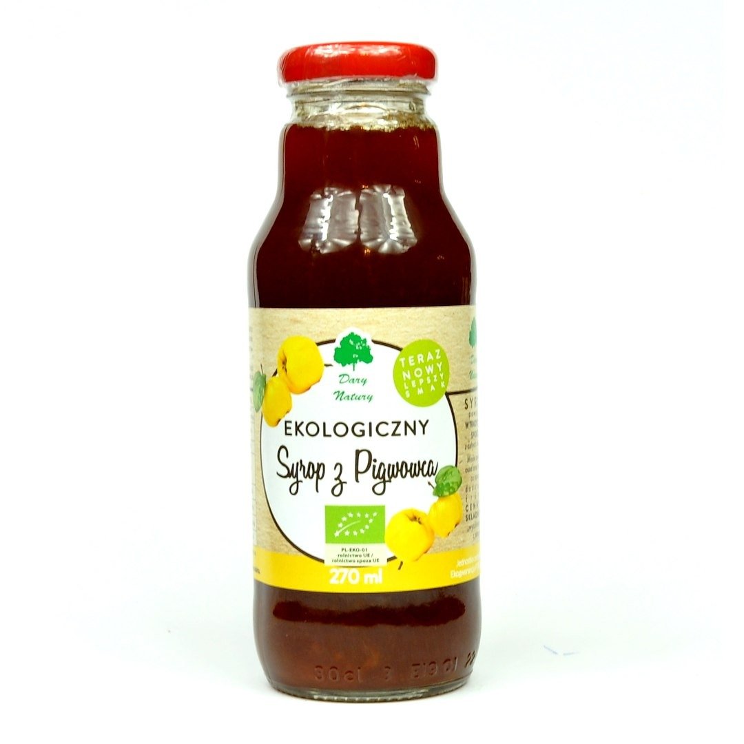 Syrop z pigwowca BIO 270 ml - DARY NATURY