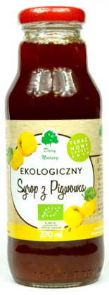 Syrop z pigwowca BIO 270 ml - DARY NATURY