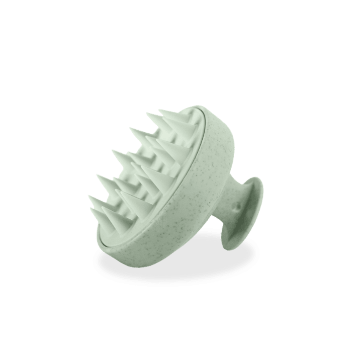 Szczotka do mycia włosów i masażu głowy zielona - MOHANI