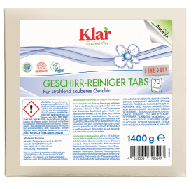 Tabletki do zmywarek eco (70 szt.) - KLAR