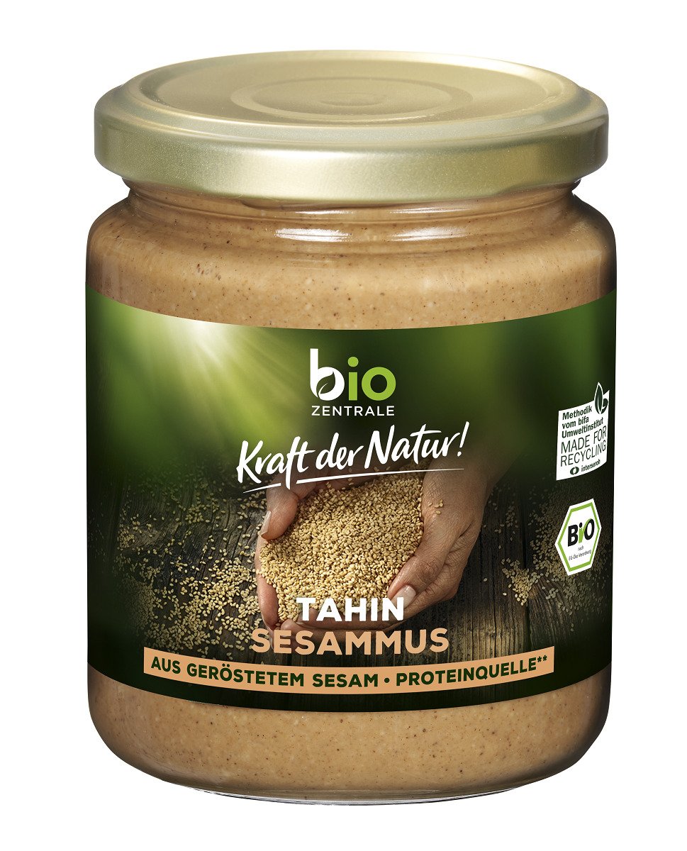 Tahini (pasta sezamowa) bezglutenowa BIO 250 g - BIO ZENTRALE
