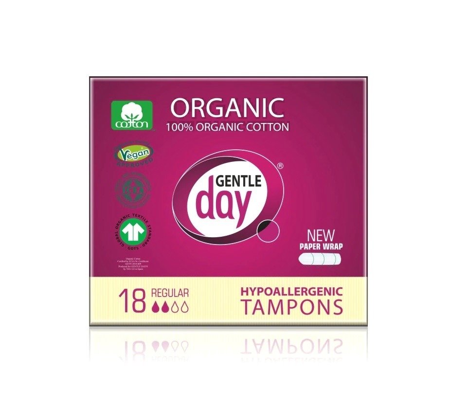 Tampony eco - REGULAR 18 szt. - GENTLE DAY