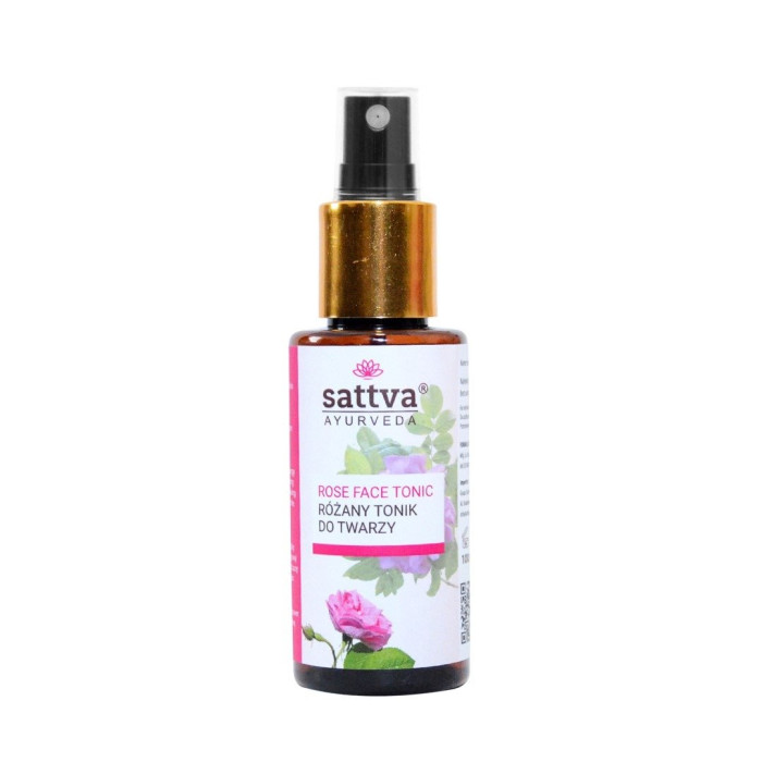 Tonik do twarzy różany 100 ml - SATTVA (AYURVEDA)