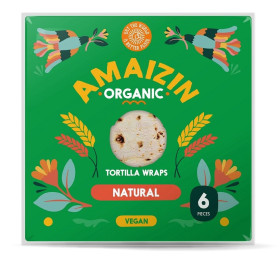 Tortilla wraps BIO (6 szt.) 240 g - AMAIZIN