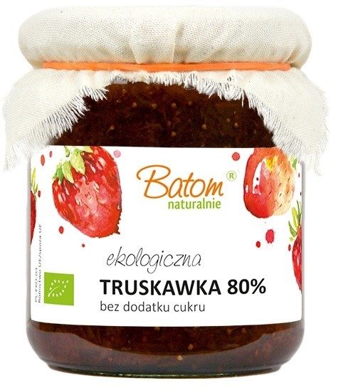 Truskawka 80 % BIO 260 g - BATOM