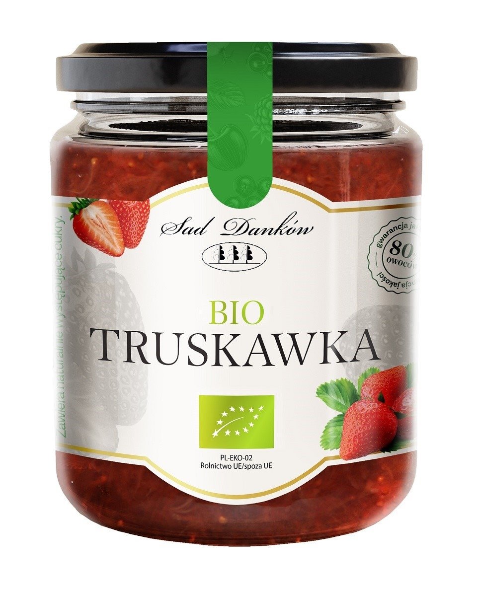 Truskawka 80 % BIO 260 g - SAD DANKÓW