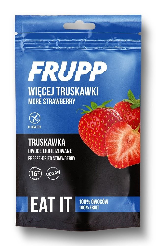 Truskawki liofilizowane bezglutenowe 13 g - CELIKO (FRUPP)
