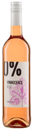 Wino bezalkoholowe cuvÉe różowe słodkie BIO 750 ml - VINNOCENCE