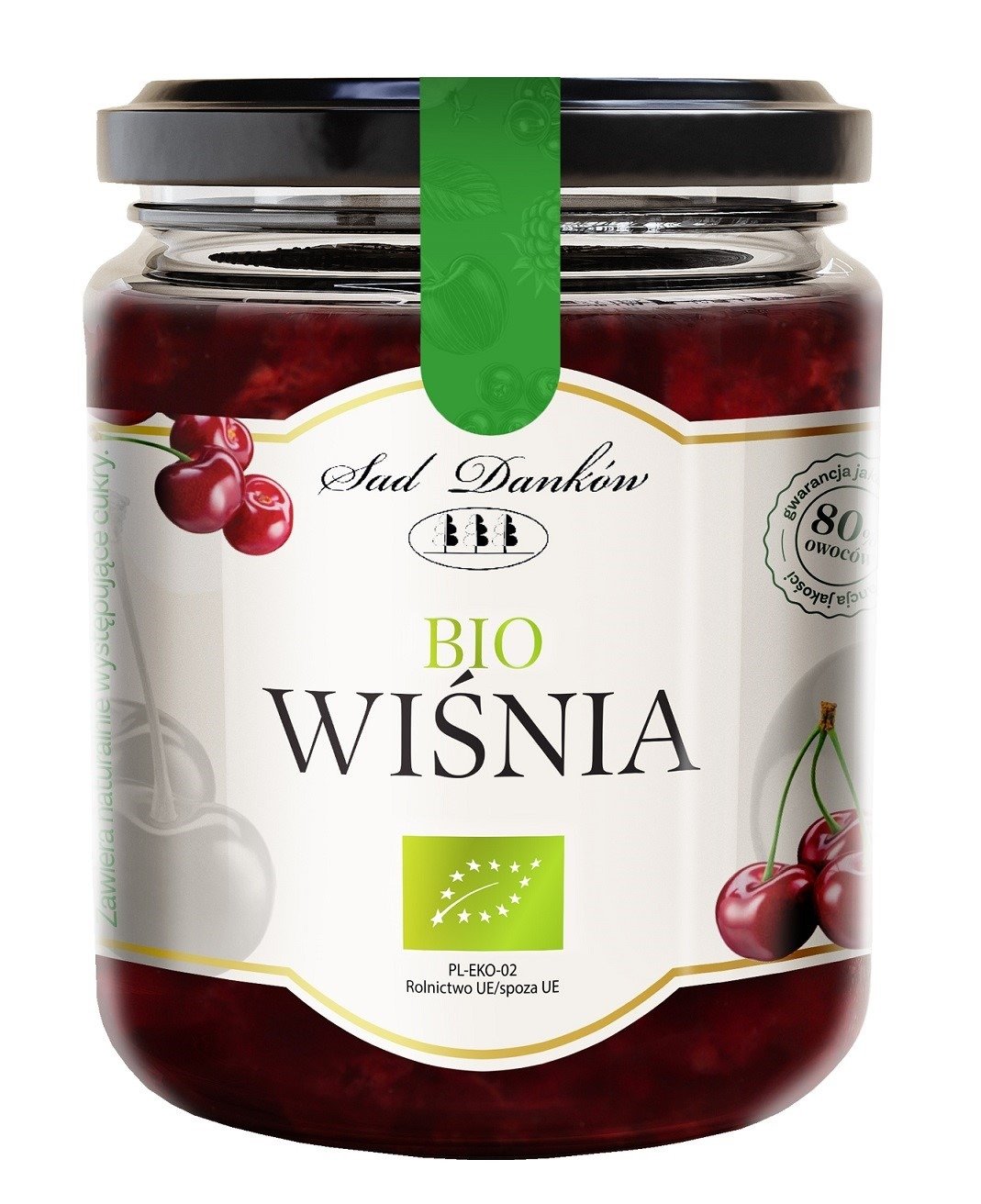 Wiśnia 80 % BIO 260 g - SAD DANKÓW