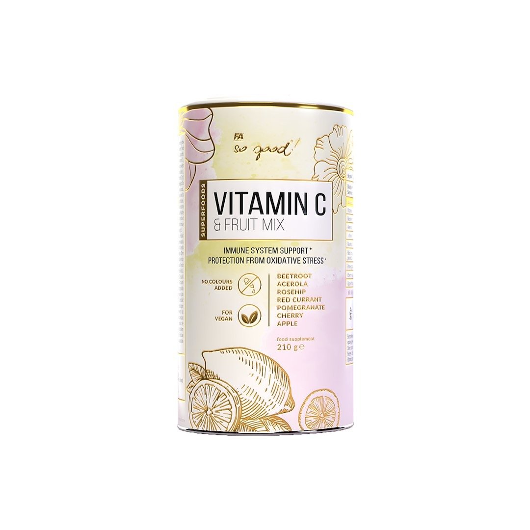 Witamina c fruit mix w proszku 210 g - SO GOOD!